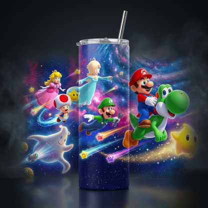 Termos Botella De Agua De Super Mario De Acero Inoxidable De 600 ML