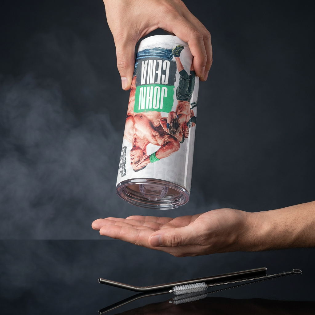 Termos Botella De Agua John Cena Wwe Diseño Lucha Libre