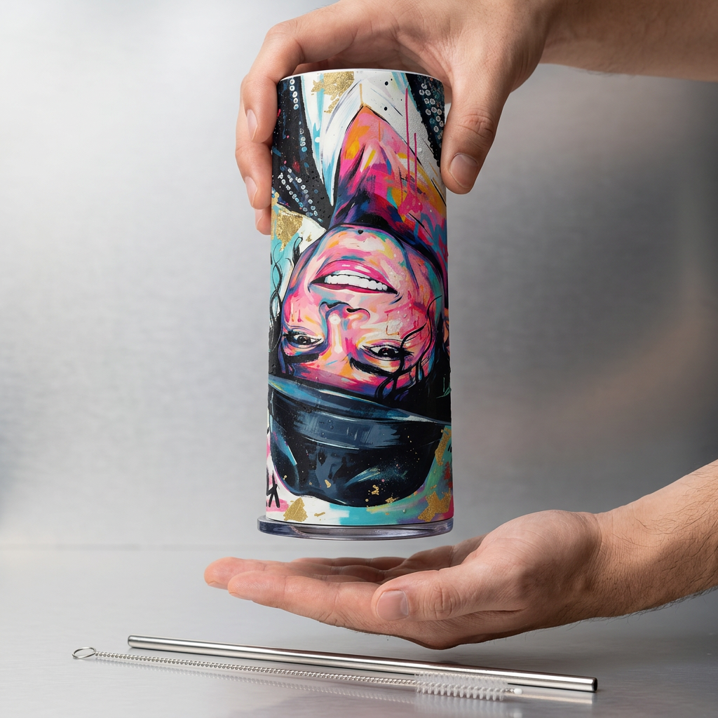Termos Botella De Agua Musical De Michael Jackson De Acero Inoxidable De 600 ML