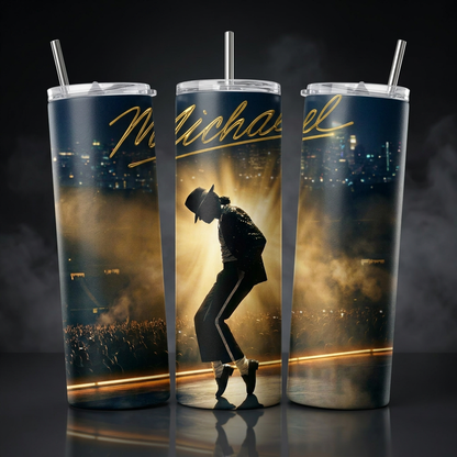 Termos Botella De Agua De Michael Jackson De Acero Inoxidable De 600 ML