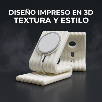 Cargador Magnético Con Soporte De Celular Para El Hogar