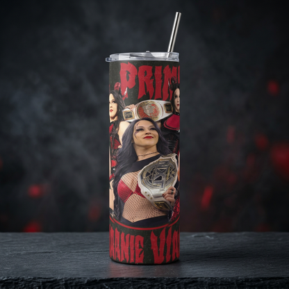 Termos Botella De Agua De Stephanie Vaquer De Acero Inoxidable De 600 ML WWE La Primera