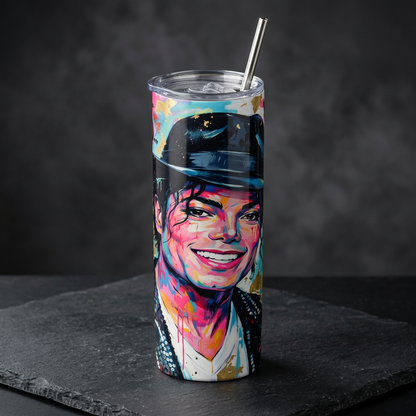 Termos Botella De Agua Musical De Michael Jackson De Acero Inoxidable De 600 ML