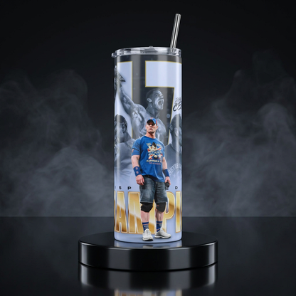 Termos Botella De Agua John Cena Wwe Diseño Lucha Libre