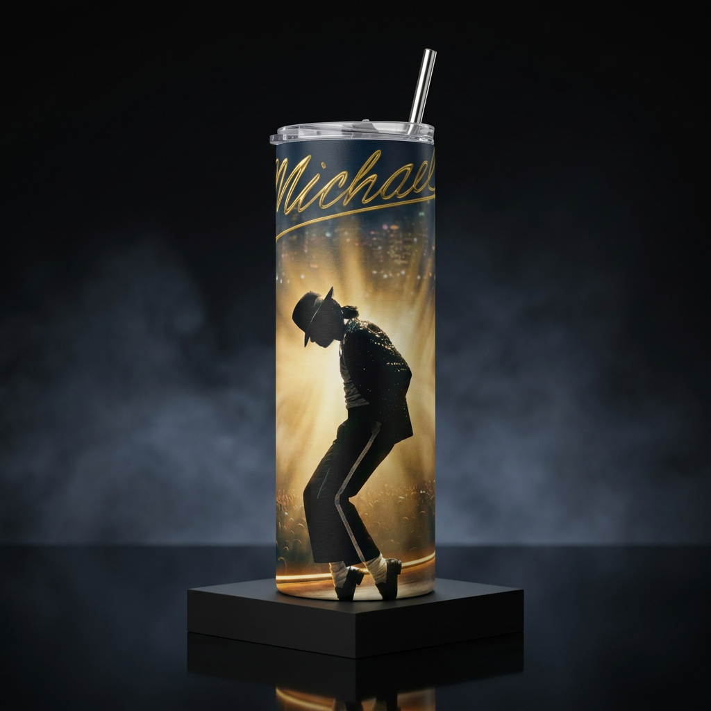 Termos Botella De Agua De Michael Jackson De Acero Inoxidable De 600 ML