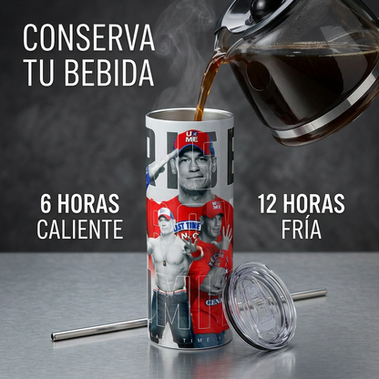 Termos Botella De Agua John Cena Wwe Diseño Lucha Libre