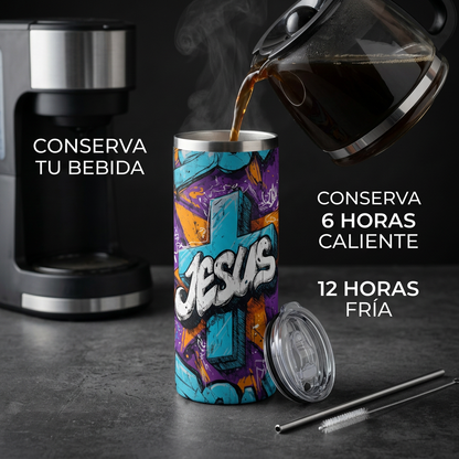 Termos Botella De Agua De Jesús De Acero Inoxidable De 600 ML Religión