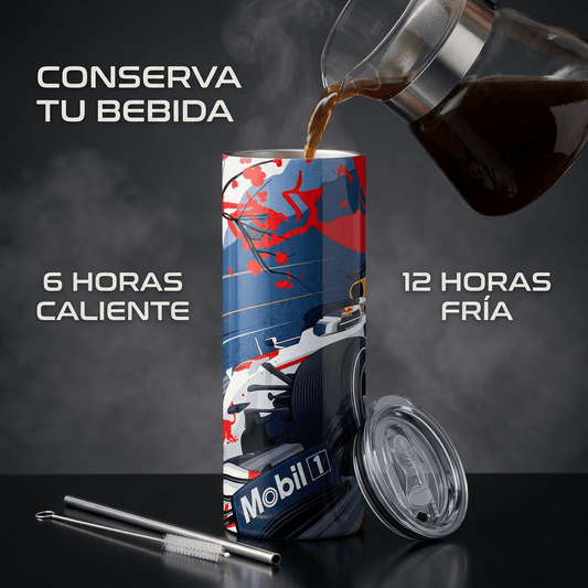Termos Botella De Agua De Red Bull Japon Formula 1 De Acero Inoxidable De 600 ML Auto