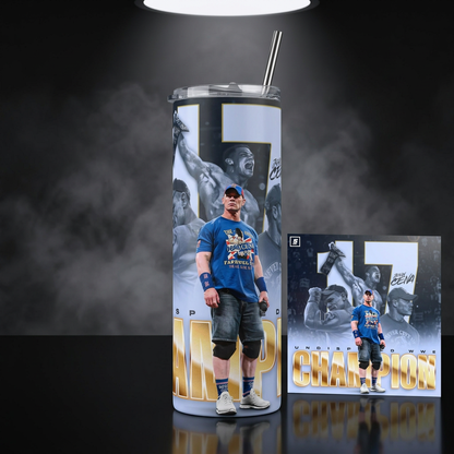 Termos Botella De Agua John Cena Wwe Diseño Lucha Libre