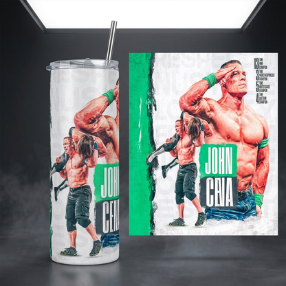 Termos Botella De Agua John Cena Wwe Diseño Lucha Libre