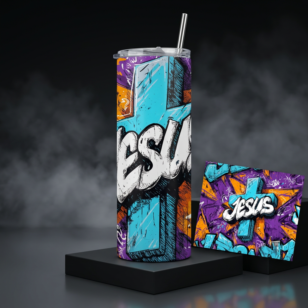 Termos Botella De Agua De Jesús De Acero Inoxidable De 600 ML Religión