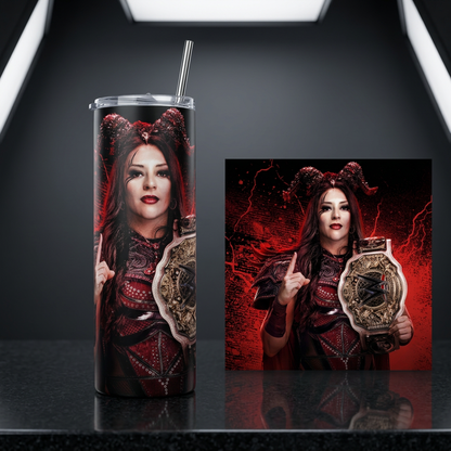 Termos Botella De Agua De Stephanie Vaquer De Acero Inoxidable De 600 ML WWE