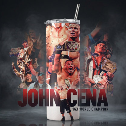 Termos Botella De Agua John Cena Wwe Diseño Lucha Libre