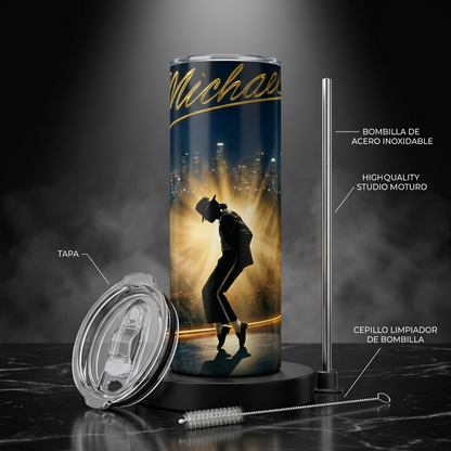 Termos Botella De Agua De Michael Jackson De Acero Inoxidable De 600 ML