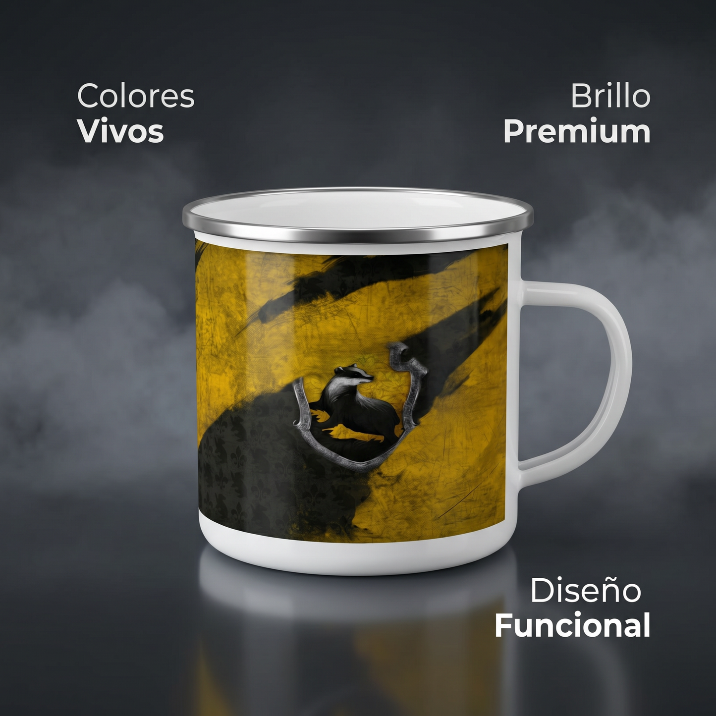Lechero Enlozada De Harry Potter Hufflepuff