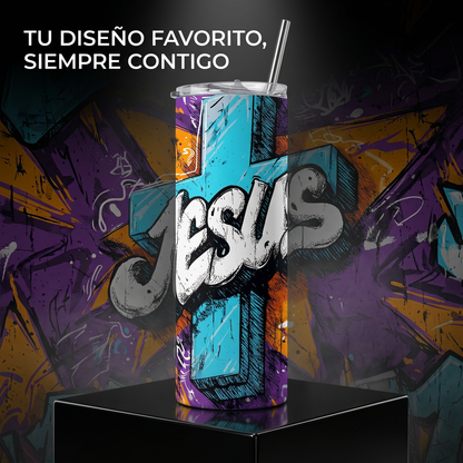 Termos Botella De Agua De Jesús De Acero Inoxidable De 600 ML Religión